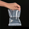 Plastic bag with zip