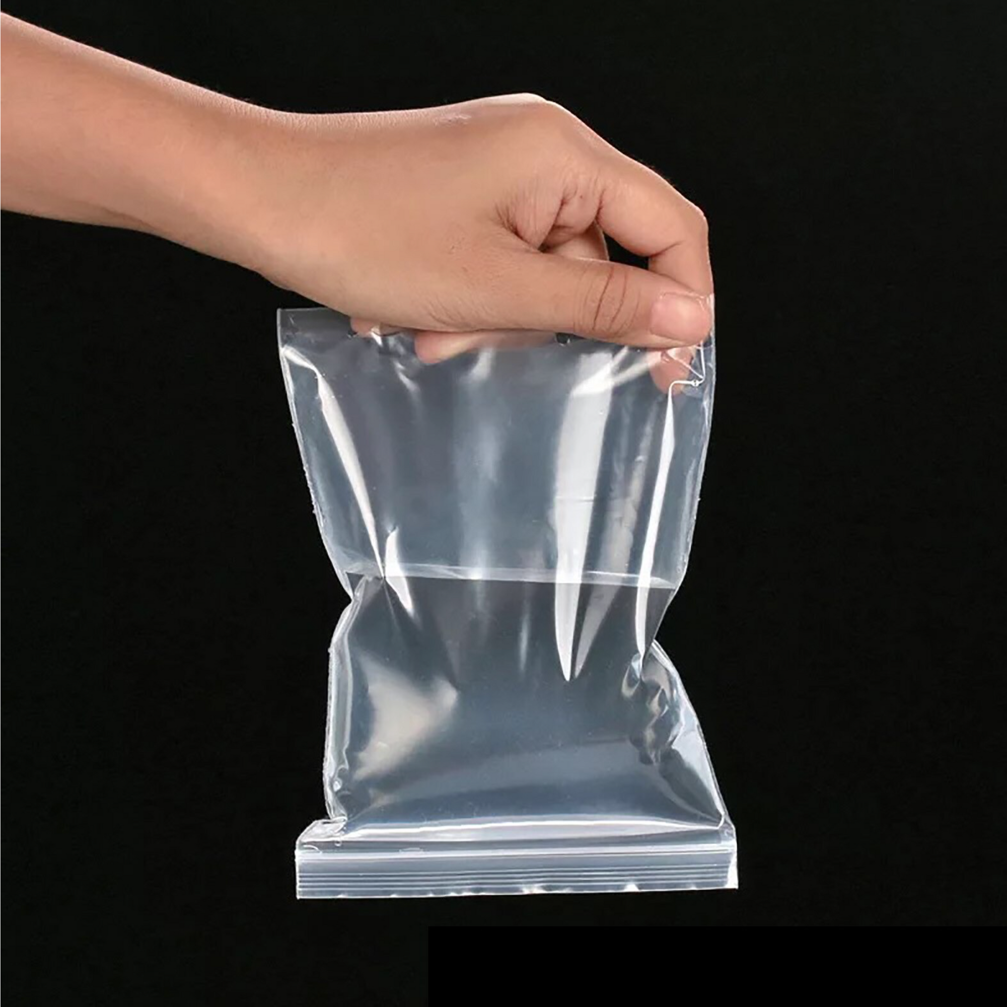 Pochon plastique transparent
