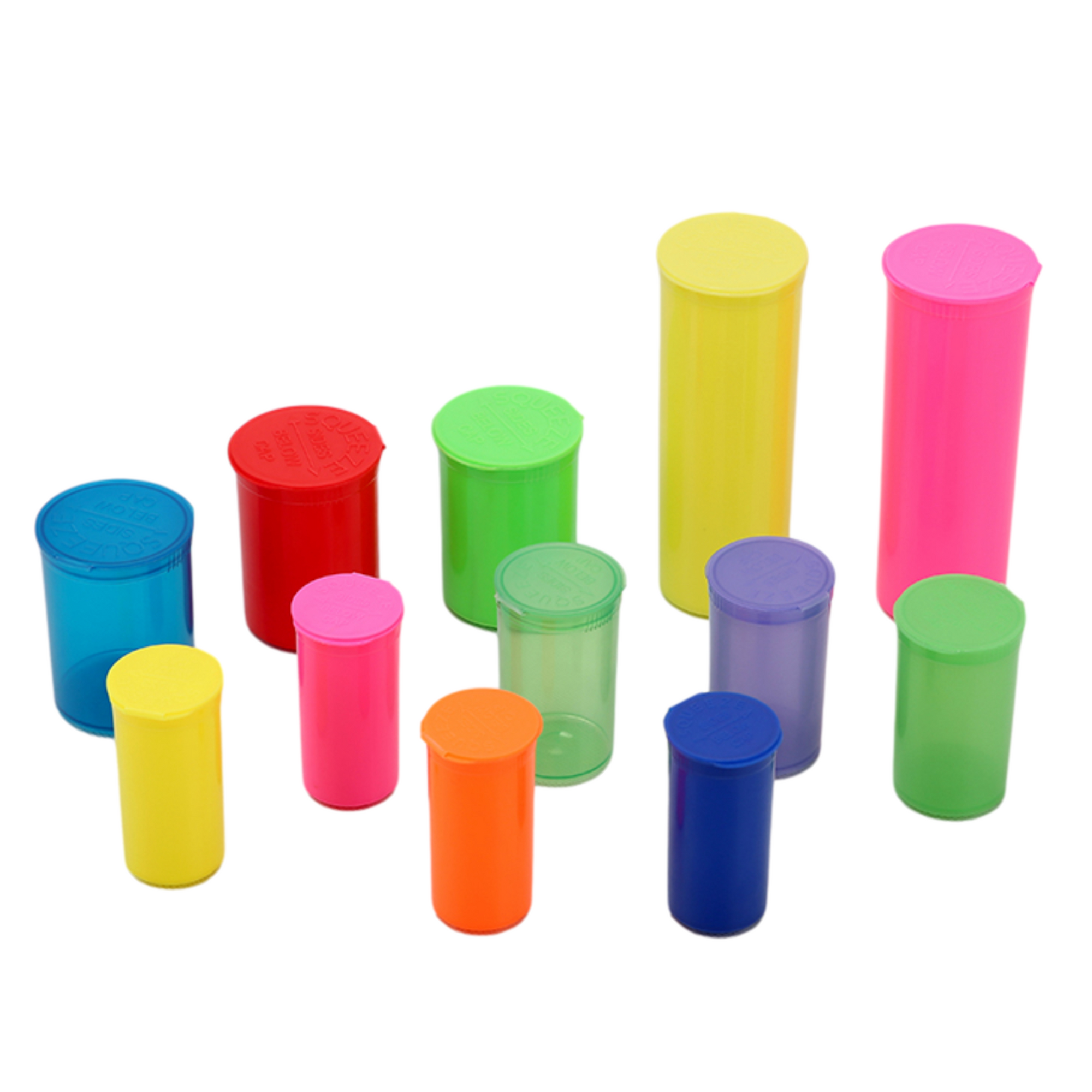 Pop color tube (100 pieces)